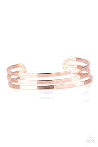 Street Sleek - Rose Gold Cuff Bracelet