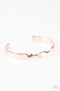 Traditional Twist - Rose Gold Cuff Bracelet