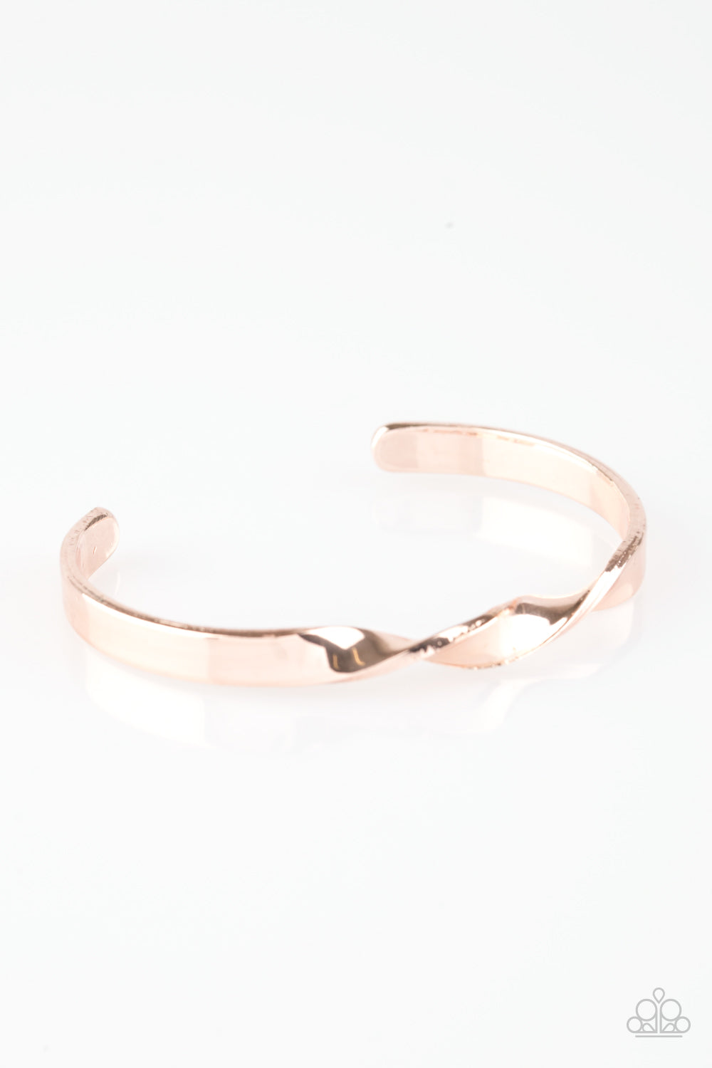 Traditional Twist - Rose Gold Cuff Bracelet