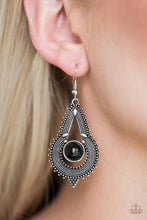 Load image into Gallery viewer, Zoomin Zumba - Black Earrings
