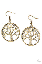 Load image into Gallery viewer, My TREEHOUSE Is Your TREEHOUSE - Brass Earrings
