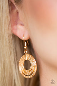 Open Plains - Gold Earrings
