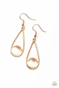 Over The Moon - Gold Earrings
