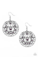 Load image into Gallery viewer, Choose To Sparkle - Purple Earrings
