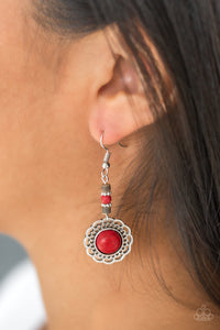 Desert Bliss - Red Earrings