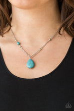 Load image into Gallery viewer, Peaceful Prairies - Blue Necklace
