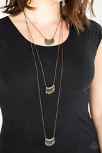 Load image into Gallery viewer, Seasonal Charm - Brass Necklace
