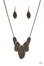 Load image into Gallery viewer, A New DISCovery - Brass Necklace
