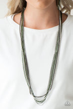 Load image into Gallery viewer, Colorful Calamity - Green Necklace

