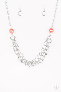 Daring Diva - Orange Necklace