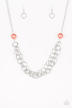 Load image into Gallery viewer, Daring Diva - Orange Necklace
