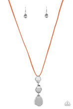Load image into Gallery viewer, Embrace The Journey - Orange Necklace
