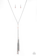 Load image into Gallery viewer, Timeless Tassels - Pink Necklace
