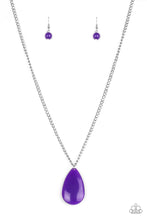 Load image into Gallery viewer, So Pop-YOU-lar - Purple Necklace
