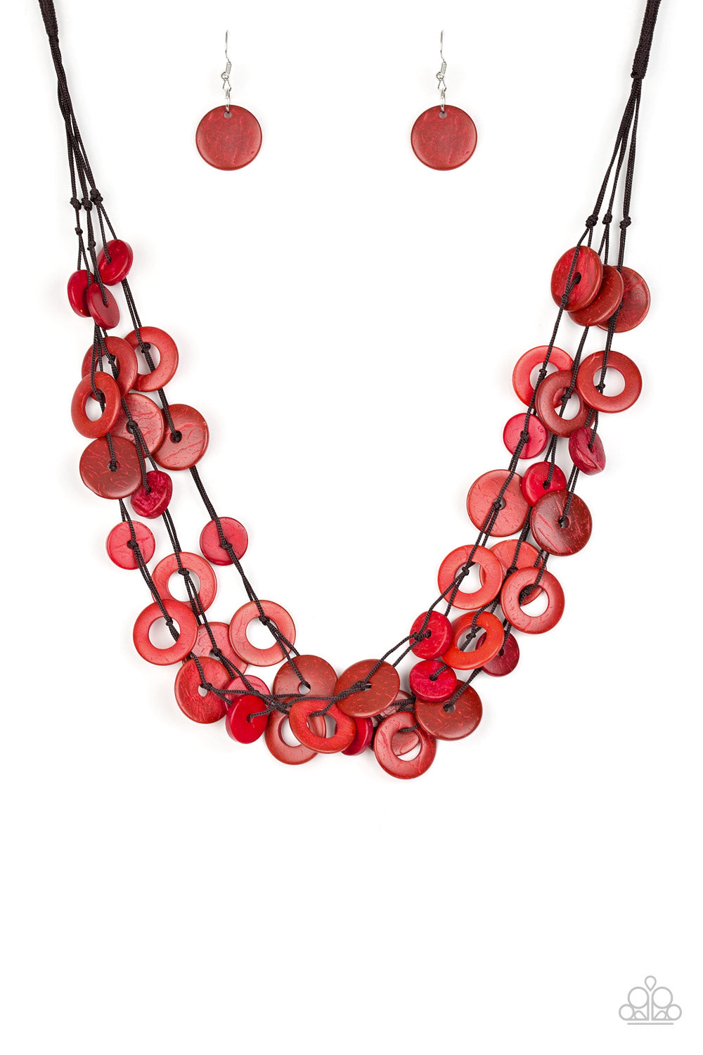 Wonderfully Walla Walla - Red Necklace