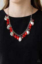 Load image into Gallery viewer, Hurricane Season - Red Necklace
