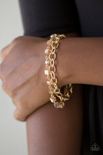 Load image into Gallery viewer, Life Of The Block Party - Gold Bracelet
