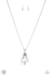 Spellbinding Sparkle - White Necklace