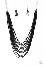 Load image into Gallery viewer, Peacefully Pacific - Black Necklace

