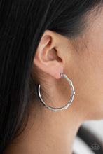Load image into Gallery viewer, Danger Zone - Silver Earrings
