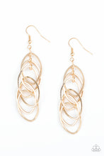Load image into Gallery viewer, Tangle Tango - Gold Earrings
