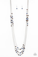 Load image into Gallery viewer, Seasonal Sensation - Blue Necklace
