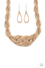 Load image into Gallery viewer, A Standing Ovation - Brown necklace
