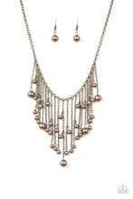 Load image into Gallery viewer, Catwalk Champ - Brass Necklace
