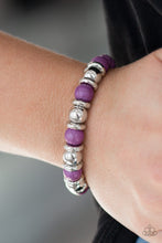 Load image into Gallery viewer, Across the Mesa - Purple Bracelet
