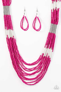 Let It BEAD - Pink Necklace