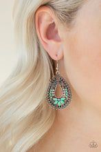 Load image into Gallery viewer, Atta-GALA - Green Earrings
