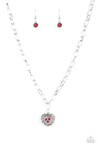No Love Lost - Red Necklace