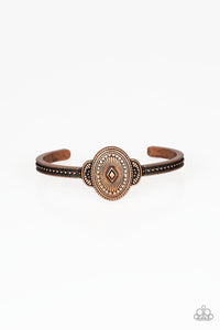 Savannah Sunset - Copper Cuff Bracelet