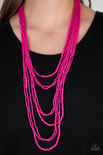 Load image into Gallery viewer, Totally Tonga - Pink Necklace
