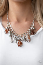 Load image into Gallery viewer, Chroma Drama - Brown Necklace
