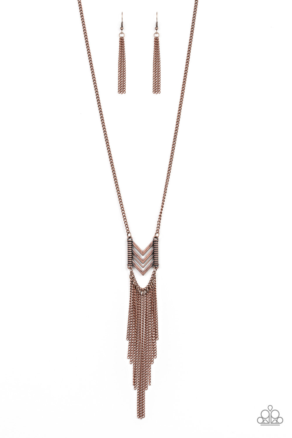Point Taken - Copper Necklace
