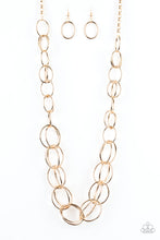 Load image into Gallery viewer, Elegantly Ensnared - Gold Necklace
