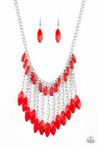 Venturous Vibes - Red Necklace