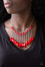 Load image into Gallery viewer, Venturous Vibes - Red Necklace
