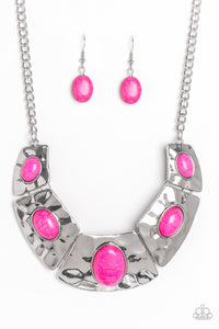 RULER In Favor - Pink Necklace