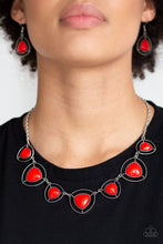 Load image into Gallery viewer, Make A Point - Red Necklace

