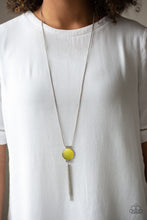 Load image into Gallery viewer, Happy As Can BEAM - Yellow Necklace
