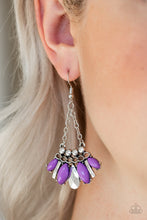 Load image into Gallery viewer, Terra Tribe - Purple Earrings
