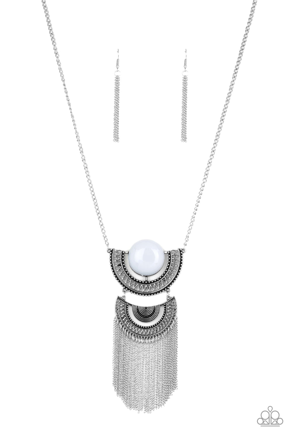 Desert Diviner - Silver Necklace