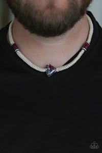 Canyon Climber - Red Urban Necklace