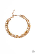 Load image into Gallery viewer, On The Ropes - Gold Mens Bracelet
