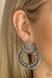 Texture Takeover - Silver Earrings