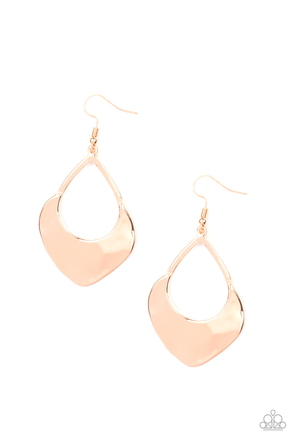 Dig Your Heels In - Rose Gold Earrings