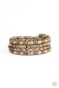 Texture Throwdown - Brass Bracelet