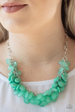 Load image into Gallery viewer, Colorfully Clustered - Green Necklace
